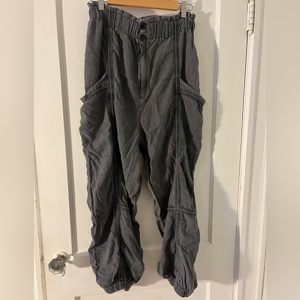 Urban Outfitters Charcoal Cargo Pants